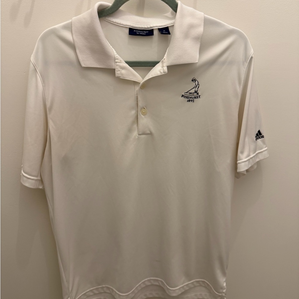 Adidas Classic White Polo with Logo